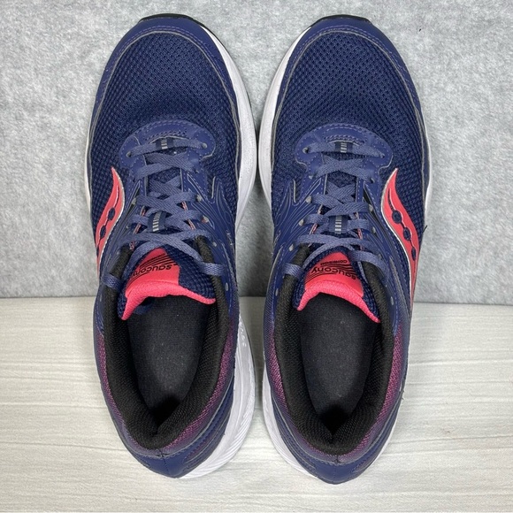 Saucony Cohesion 15 Running Athletic Shoes-Blue Pink-Women Size 9.5 - Picture 10 of 10